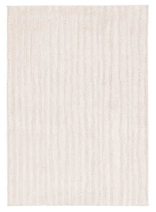 Loopsie Letia Ivory Striped Rug Full View