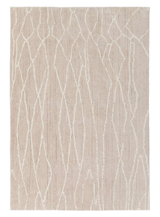 Loopsie RUGS 180cm x 120cm Bokaa Beige Lined Washable Rug