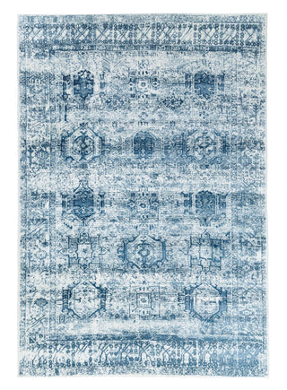 Loopsie RUGS 180cm x 120cm Koni Blue Tribal Washable Rug