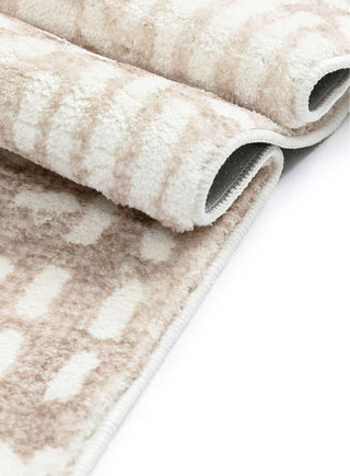 Loopsie RUGS Kati Brown and Ivory Tribal Washable Rug