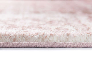 Loopsie RUGS Rosa Pink Floral Medallion Washable Rug