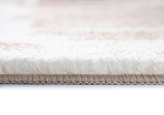 Loopsie RUGS Vinki Beige and Cream Stiped Washable Rug