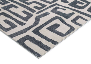 Loopsie RUGS Walvis Cream and Grey Aztec Washable Rug