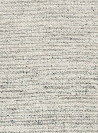 Mackenzie Ivory Blue Marbled Wool Rug