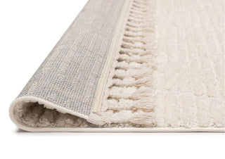 Loopsie Monetta Ivory Diamond Rug Front And Back