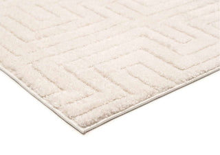 Loopsie Ravina Ivory Geometric Rug Corner