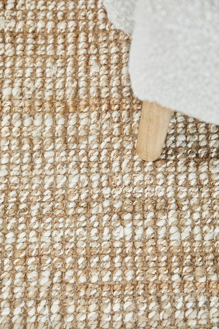 RUG CULTURE Harlow Collection Harlow Hunter Natural Rug