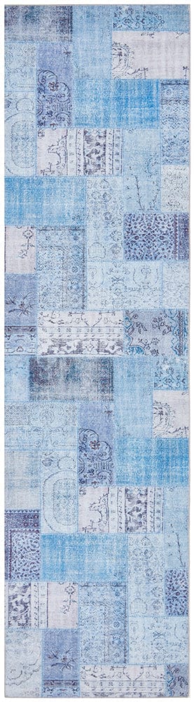 RUG CULTURE RUGS 200x80cm Illusions 121 Denim Rug