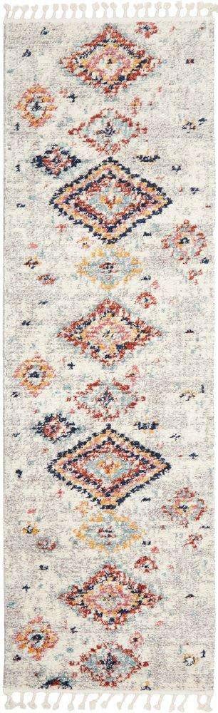 Rug Culture RUGS 300X80CM Azrou Tribal Diamond Runner Rug