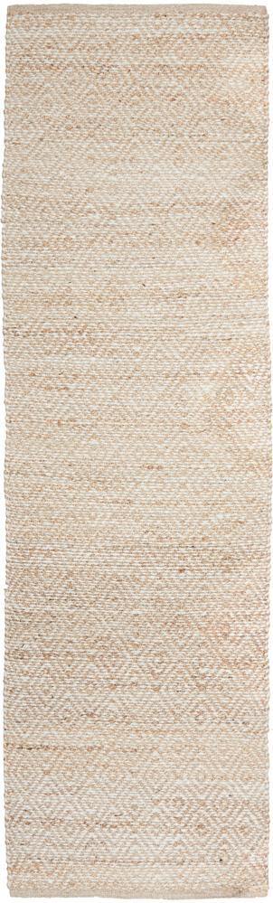 RUG CULTURE RUGS 300X80CM Noosa Geometric Natural Jute Rug