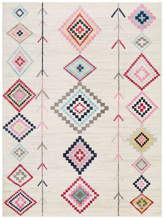 Rug Culture RUGS 400X300 Belleville Eclectic White Rug (Discontinued)