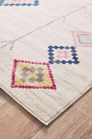 Rug Culture RUGS 400X300 Belleville Eclectic White Rug (Discontinued)