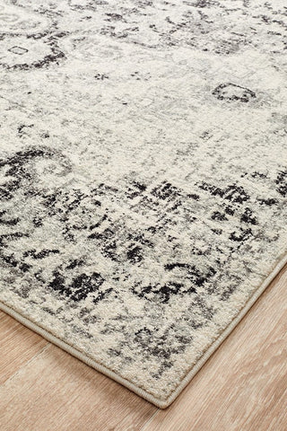 Rug Culture RUGS Athens Charcoal Transitional Runner