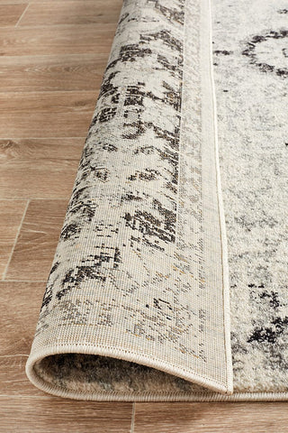 Rug Culture RUGS Athens Charcoal Transitional Runner