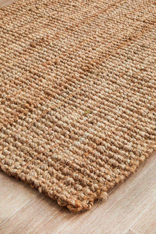 Rug Culture RUGS Atrium Barker Natural Jute Hallway Runner