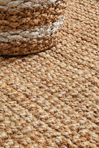 Rug Culture RUGS Atrium Barker Natural Jute Rug