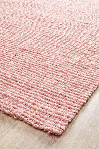 Rug Culture RUGS Atrium Barker Pink Jute Rug