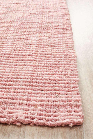 Rug Culture RUGS Atrium Barker Pink Jute Rug