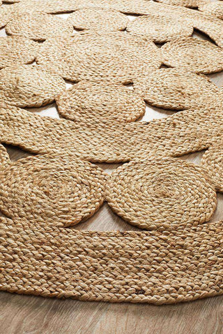 Rug Culture RUGS Atrium Round Jute Rug