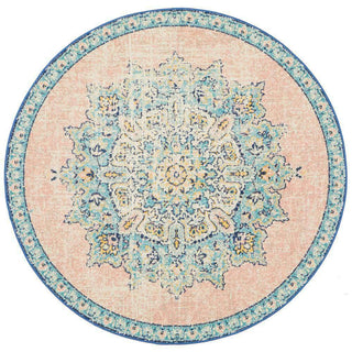 Rug Culture RUGS Avenue Blush Round Rug