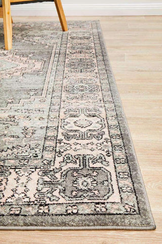 Rug Culture RUGS Avenue Grey & Blush Rug (Discontinued)