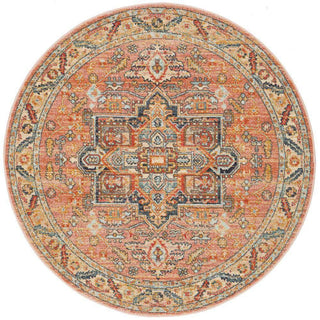 Rug Culture RUGS Aylin Multicoloured Transitional Round Rug