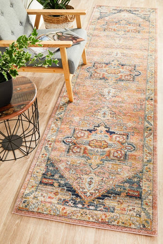 Rug Culture RUGS Aylin Multicoloured Transitional Runner Rug