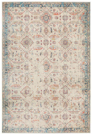 Rug Culture RUGS Aziza Beige & Blue Transitional Rug