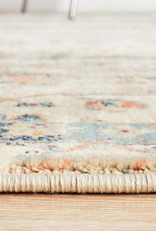 Rug Culture RUGS Aziza Beige & Blue Transitional Rug