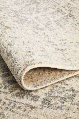 Rug Culture RUGS Bafra Distressed Grey & Ivory Transitional Rug