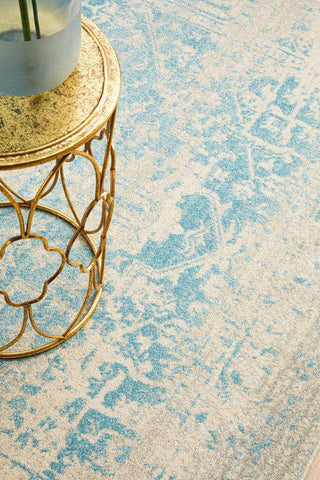 Rug Culture RUGS Bafra Light Blue Transitional Rug