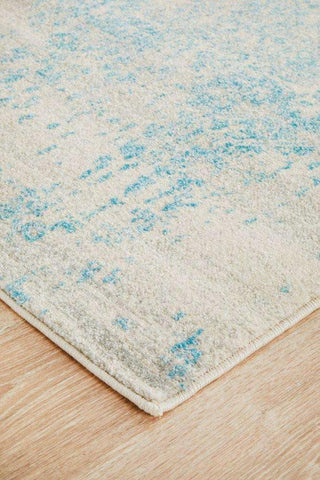 Rug Culture RUGS Bafra Light Blue Transitional Runner