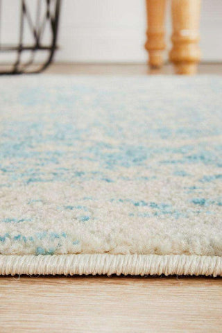 Rug Culture RUGS Bafra Light Blue Transitional Runner