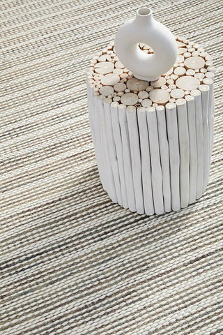 Rug Culture RUGS Bergen Cream & Grey Wool Rug