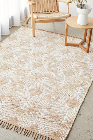 RUG CULTURE RUGS Bodhi Rosa Natural Rug