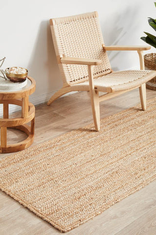 Rug Culture RUGS Bondi Natural Jute Runner