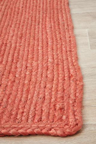 Rug Culture RUGS Bondi Terracotta Jute Rug