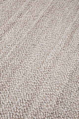 RUG CULTURE RUGS Boucle Natural Wool Rug