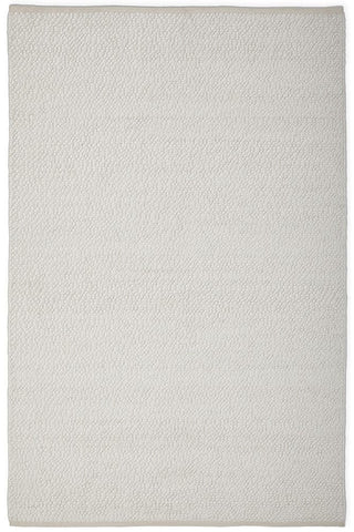 RUG CULTURE RUGS Boucle White Wool Rug