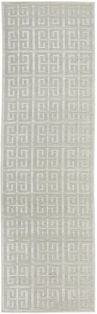 RUG CULTURE RUGS Brenda Natural White Geometric Runner