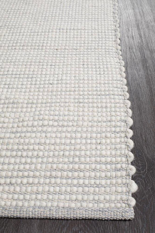 Rug Culture RUGS Brooklyn Grey Wool Rug