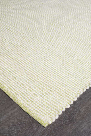 Rug Culture RUGS Brooklyn Lime Green Wool Rug