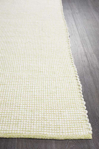 Rug Culture RUGS Brooklyn Lime Green Wool Rug