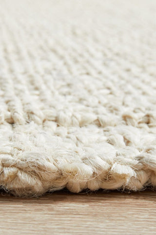 Rug Culture RUGS Byron Bleached Jute Rug