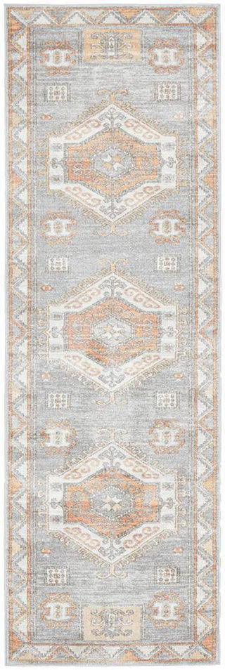 RUG CULTURE RUGS Caitlen Grey Aztec Runner