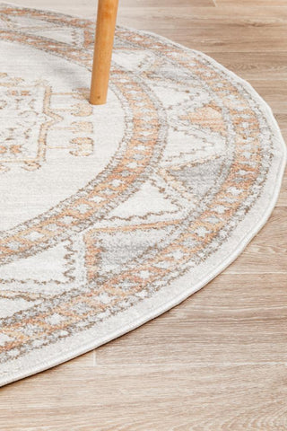 RUG CULTURE RUGS Caitlen Natural Round Rug