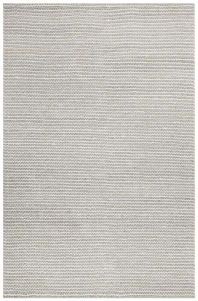 Braid Ivory Grey Large Hand Made Rug