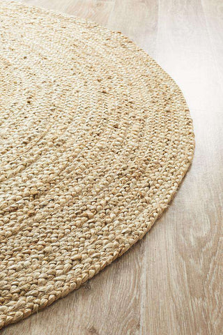 Rug Culture RUGS Catalina Round Jute Rug