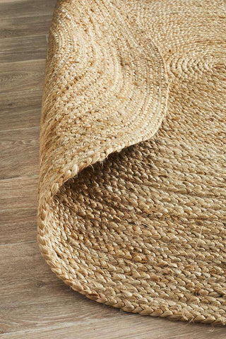 Rug Culture RUGS Catalina Round Jute Rug