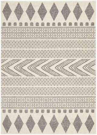 Rug Culture RUGS Caudelie Grey & White Modern Rug